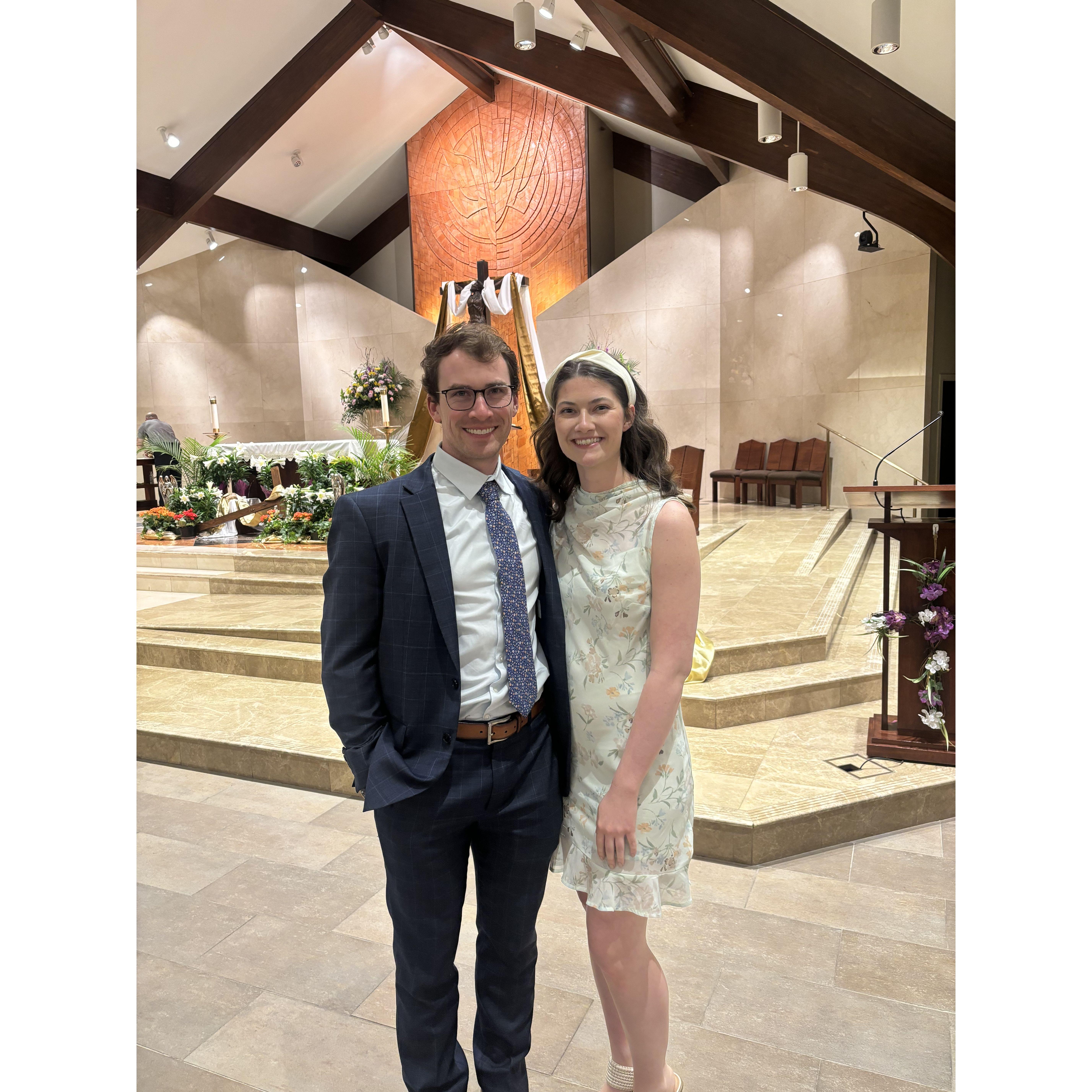 The Easter Emily became Catholic 3.30.3024