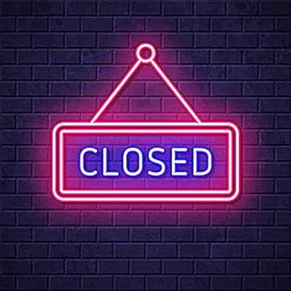 Closed portal to all who seek entrance.