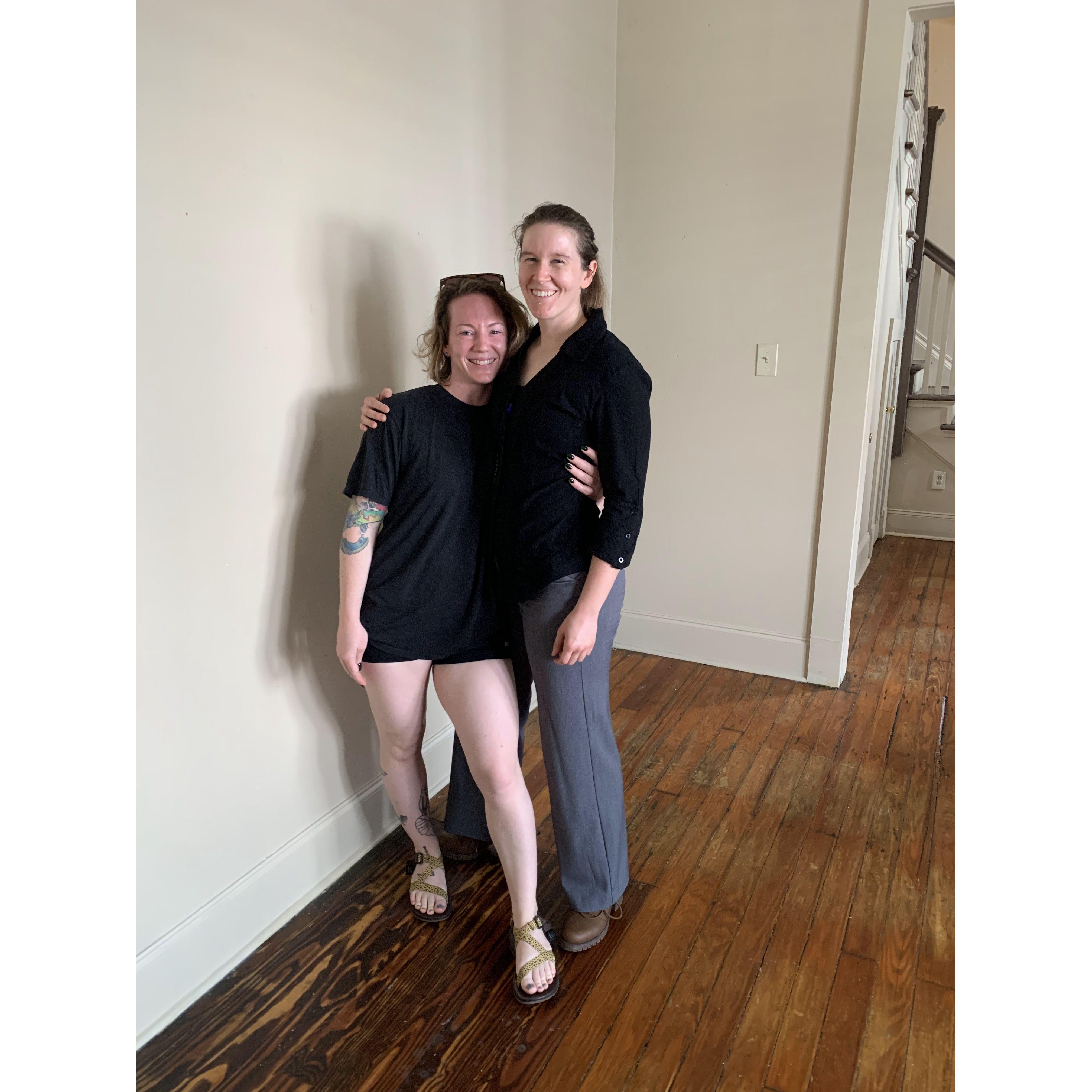 Moving into our first apartment together