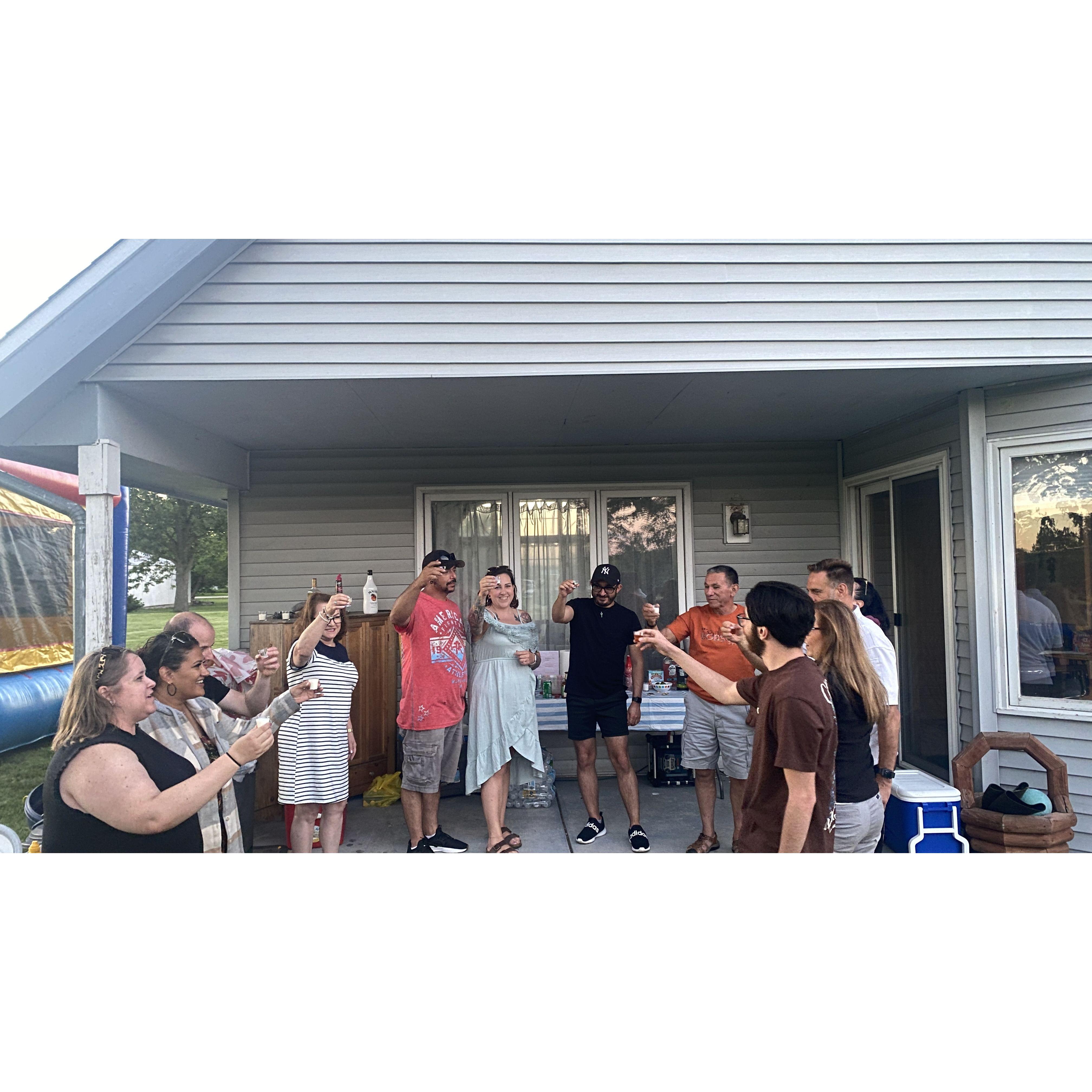 Family Event with Russi-Mousai family