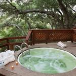 Sycamore Mineral Springs Resort & Spa:  Hillside Natural Mineral Spring Hot Tubs