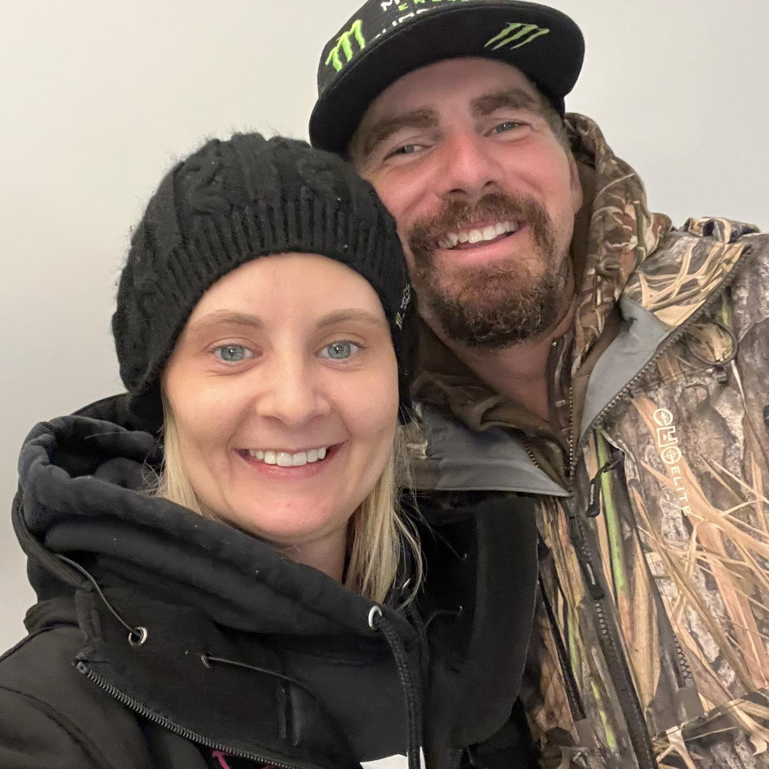 Gabe’s first Supercross race experience.
