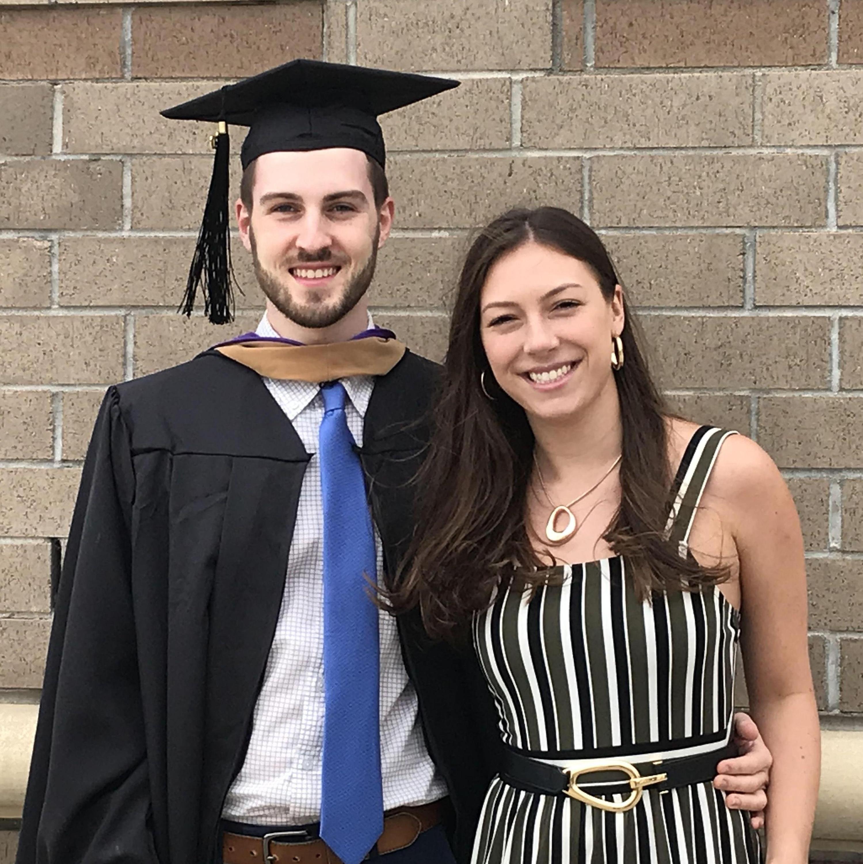 Collin's graduation from Clemson University's Master of Accountancy program in August 2020