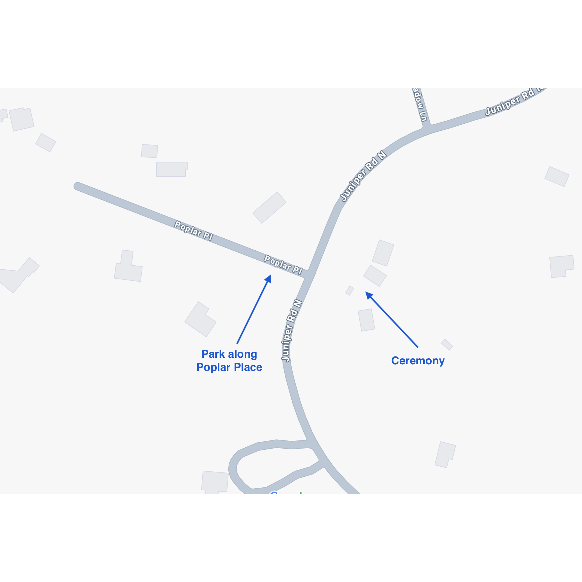 Please see parking details at the Ceremony on August 1st, 2024