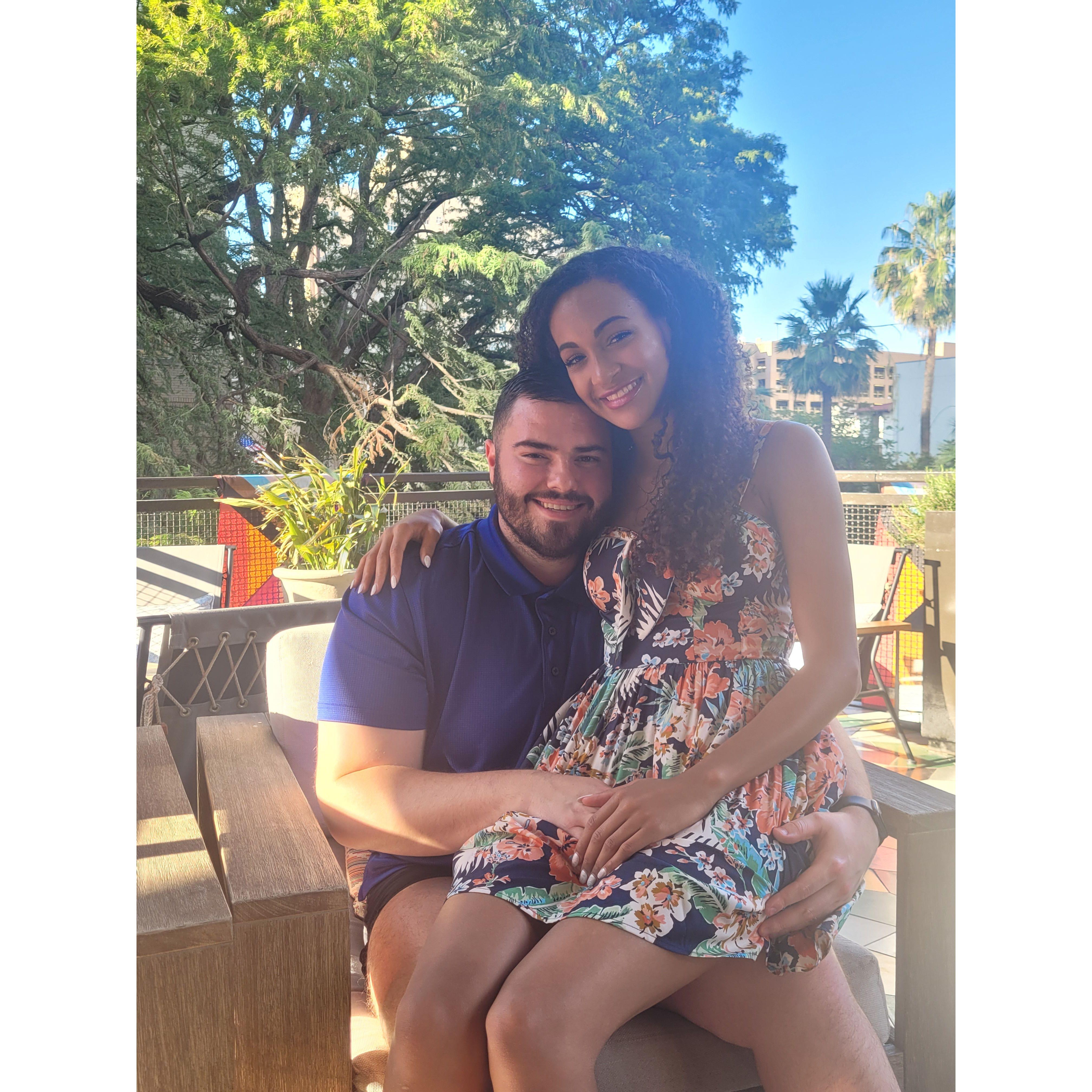 Our fun trip to San Antonio before we moved! (Just before Brice proposed!)