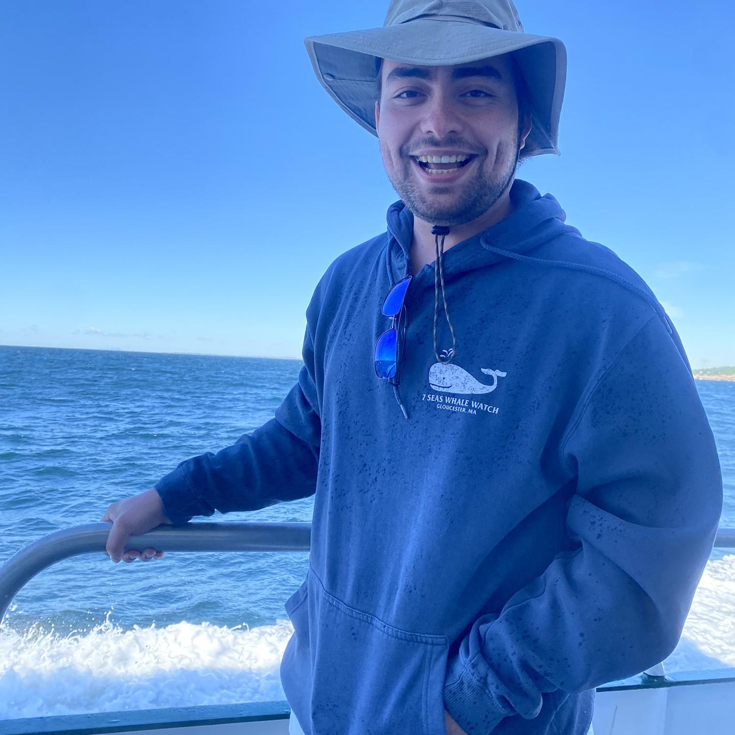 Whale watching for Kaymel’s birthday