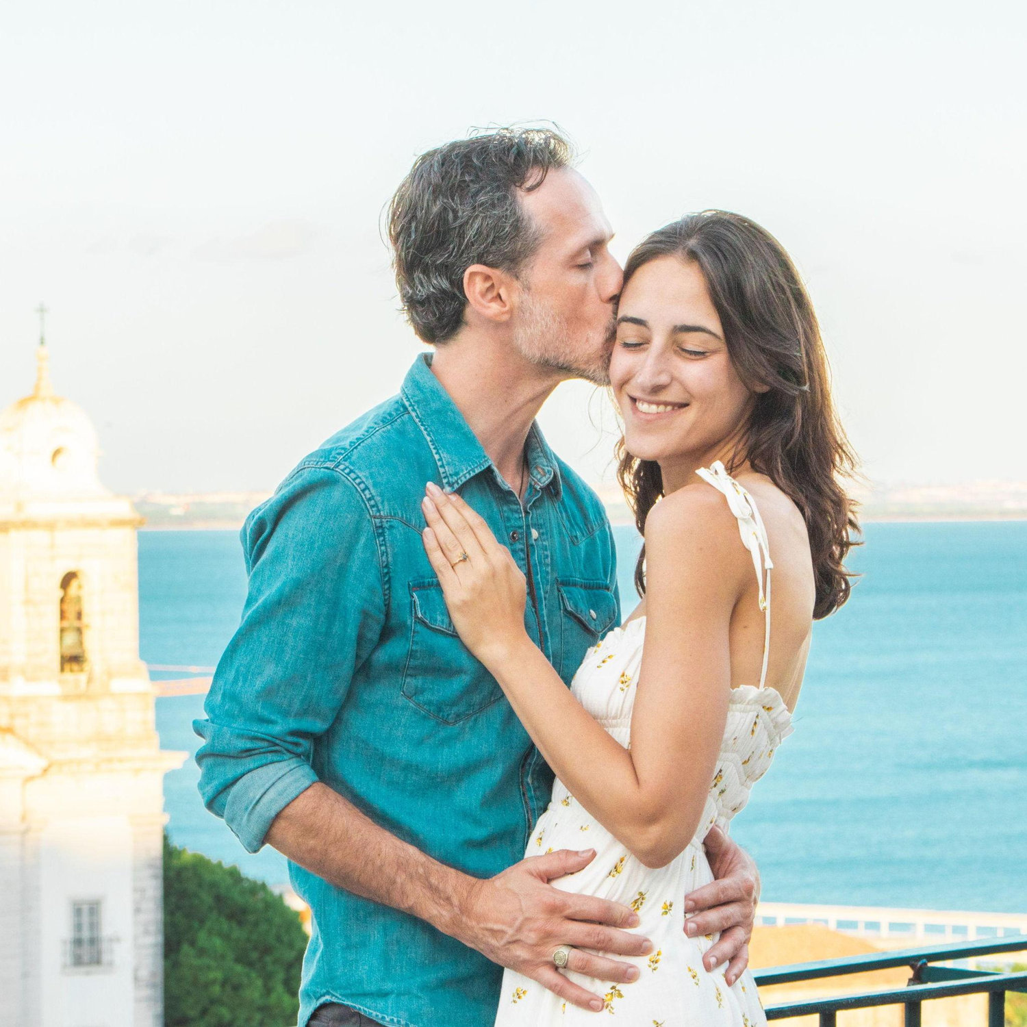 Engagement shot of our Portugal photoshoot