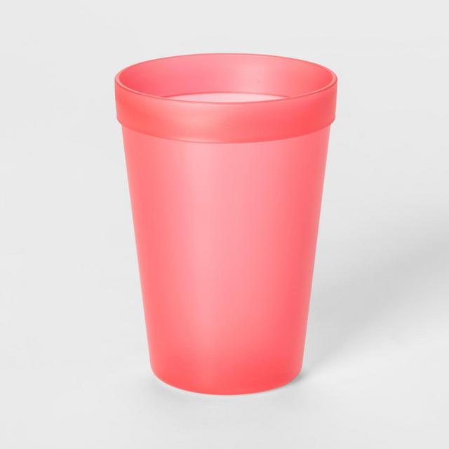 13.5oz Plastic Kids Tall Tumbler Pink - Pillowfort™