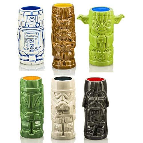 Star Wars Series 1 Ceramic Geeki Tiki Mugs | Set of 6