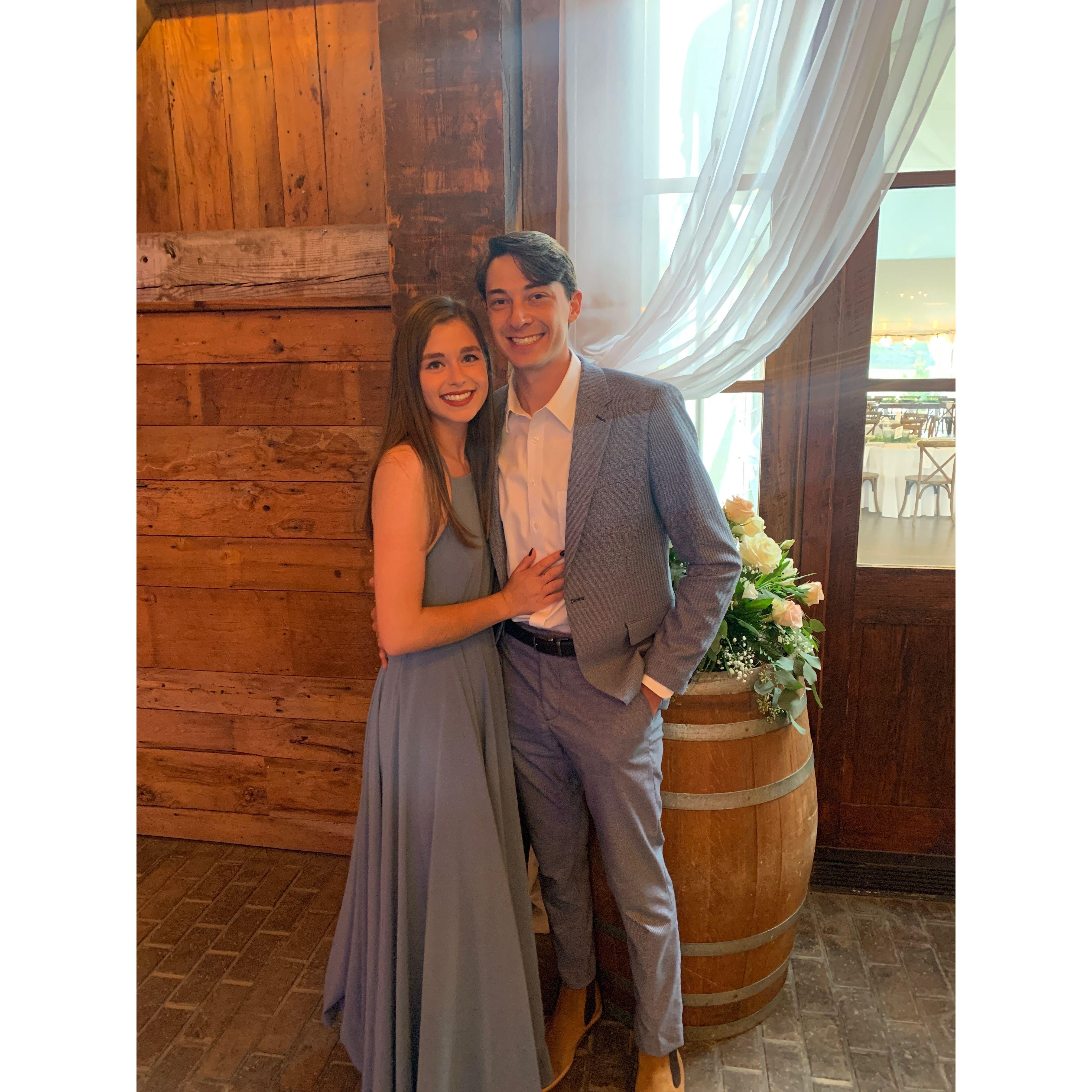 May 2021 - Sarah's cousins wedding in North Carolina that was postponed due to the pandemic.