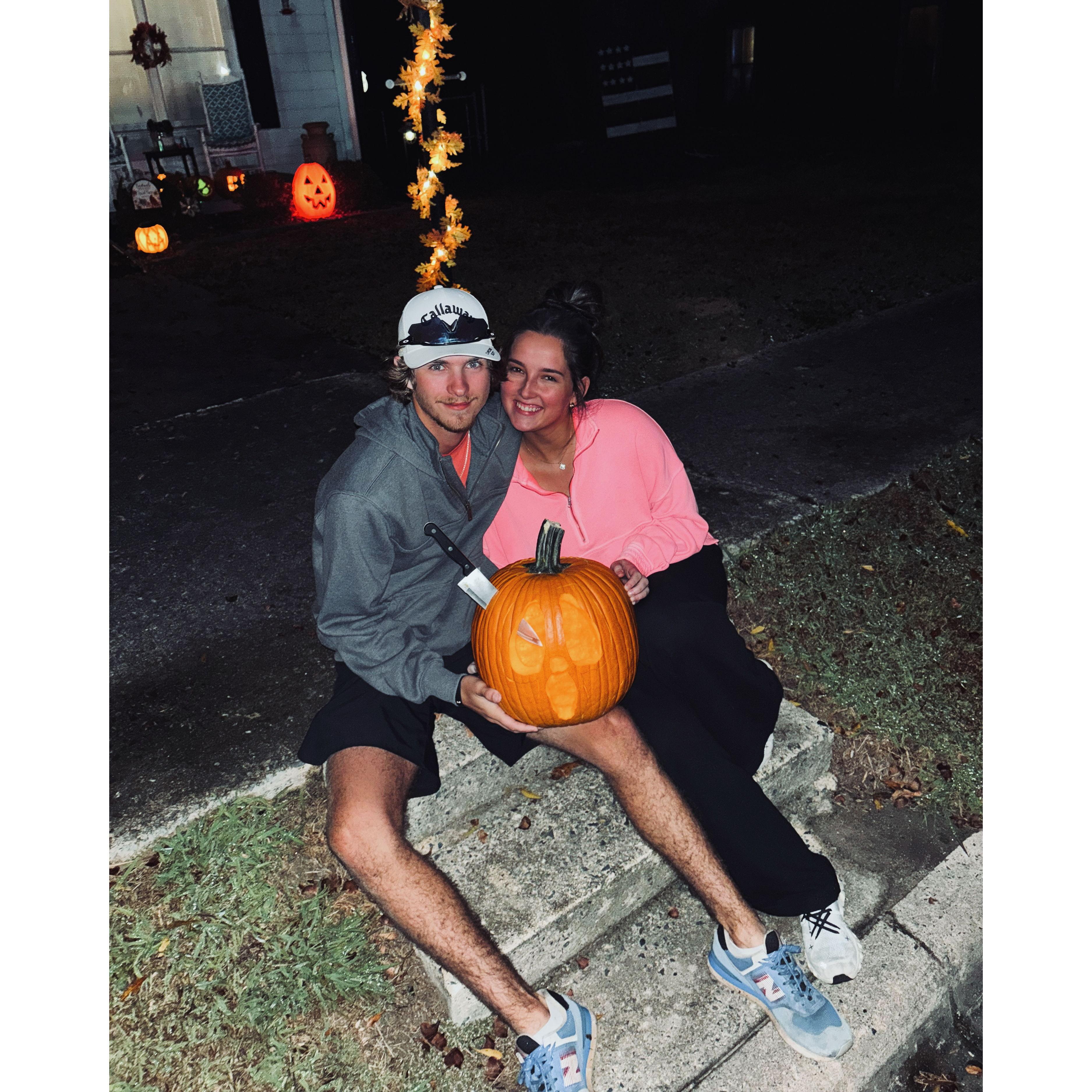 Halloween 2024! We are still waiting for our "best pumpkin carvers" award...