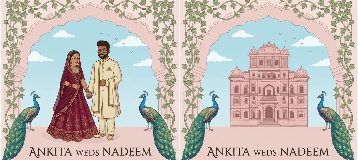The Wedding Website of Ankita Chatterjee and Nadeem Murtaza