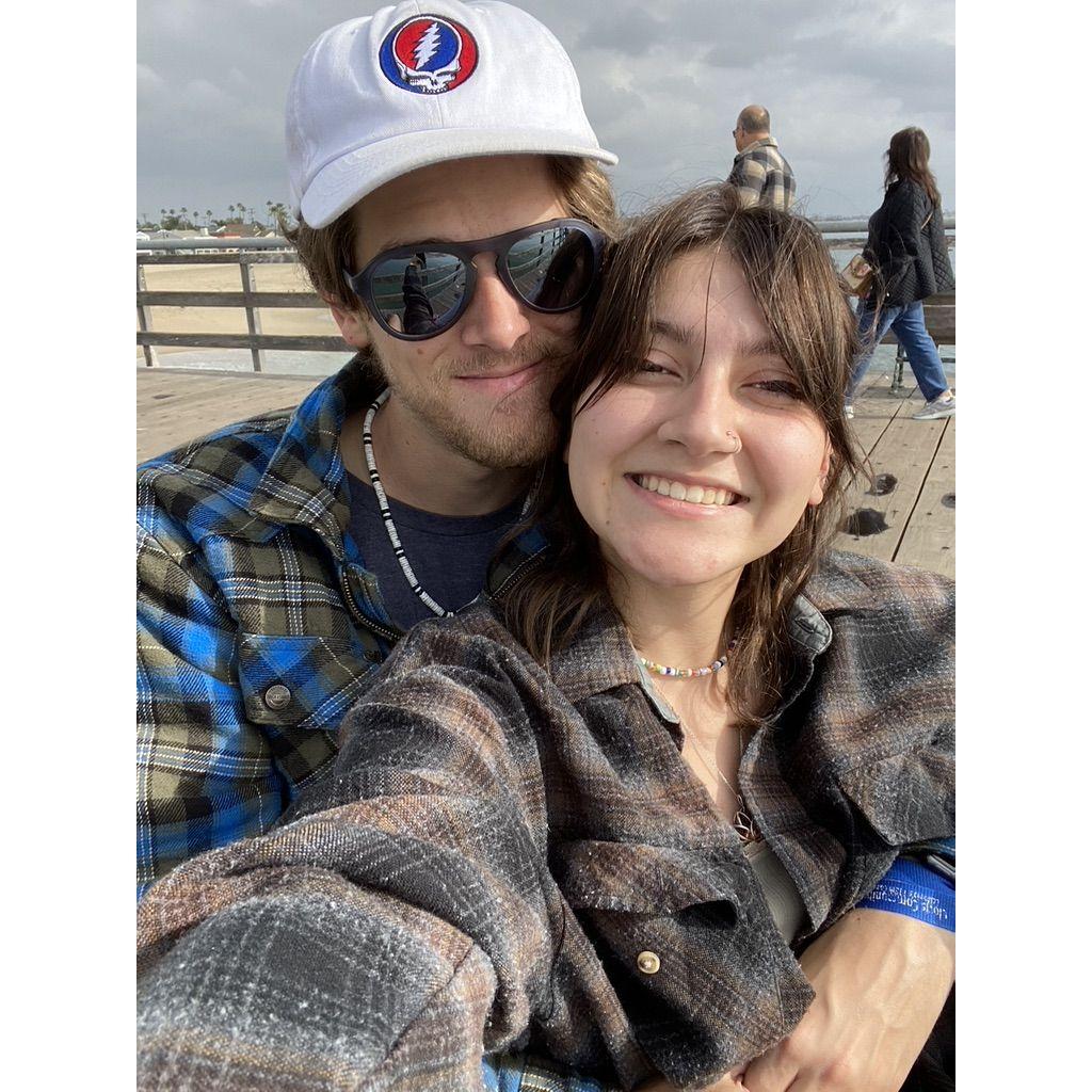 Pit stop at Seal Beach (no seals to be found)