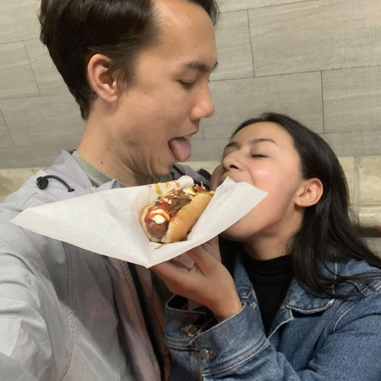One of the many hotdogs we've shared <3