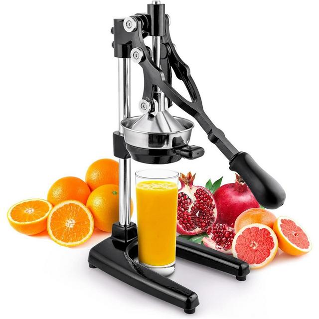 Zulay Kitchen Extra Tall Citrus Press Manual Juicer - Manual Orange Juice Squeezer