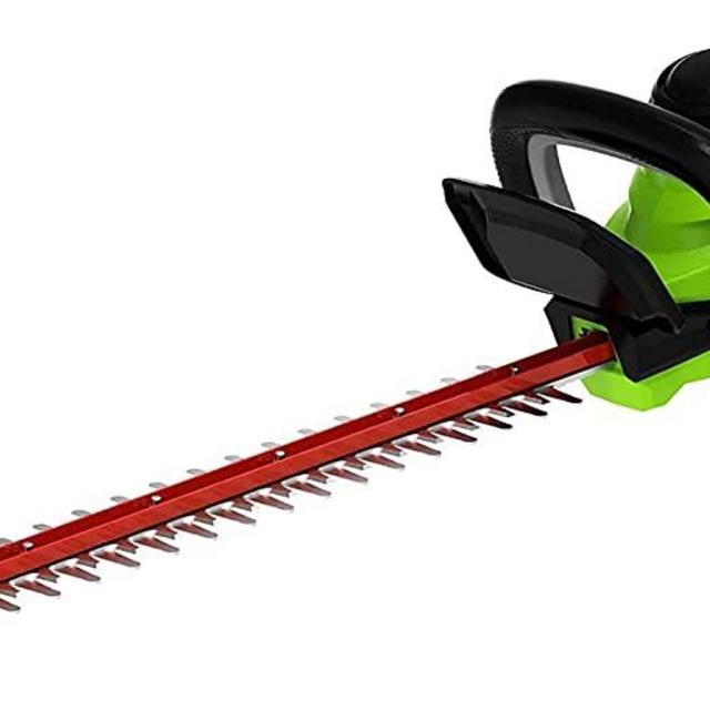 Greenworks 40V 24" Cordless Hedge Trimmer (1" Cutting Capacity), Tool Only