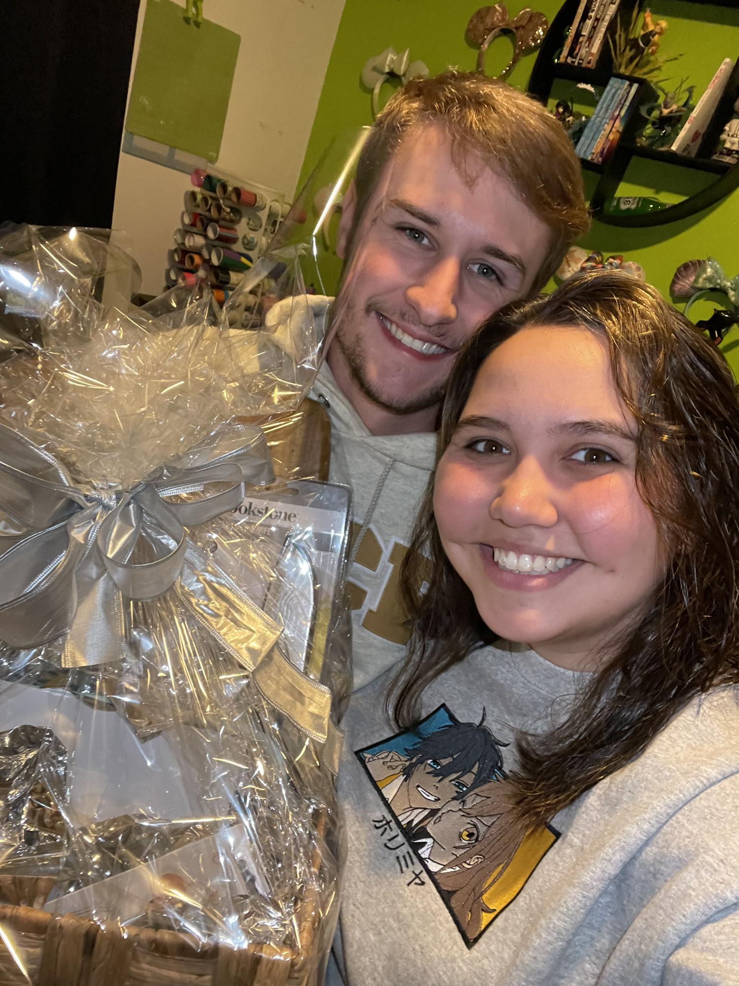 Got our first wedding gift!