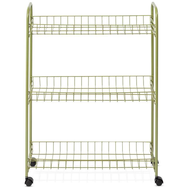 Honey Can Do Steel 3-Tier Rolling Household Cart