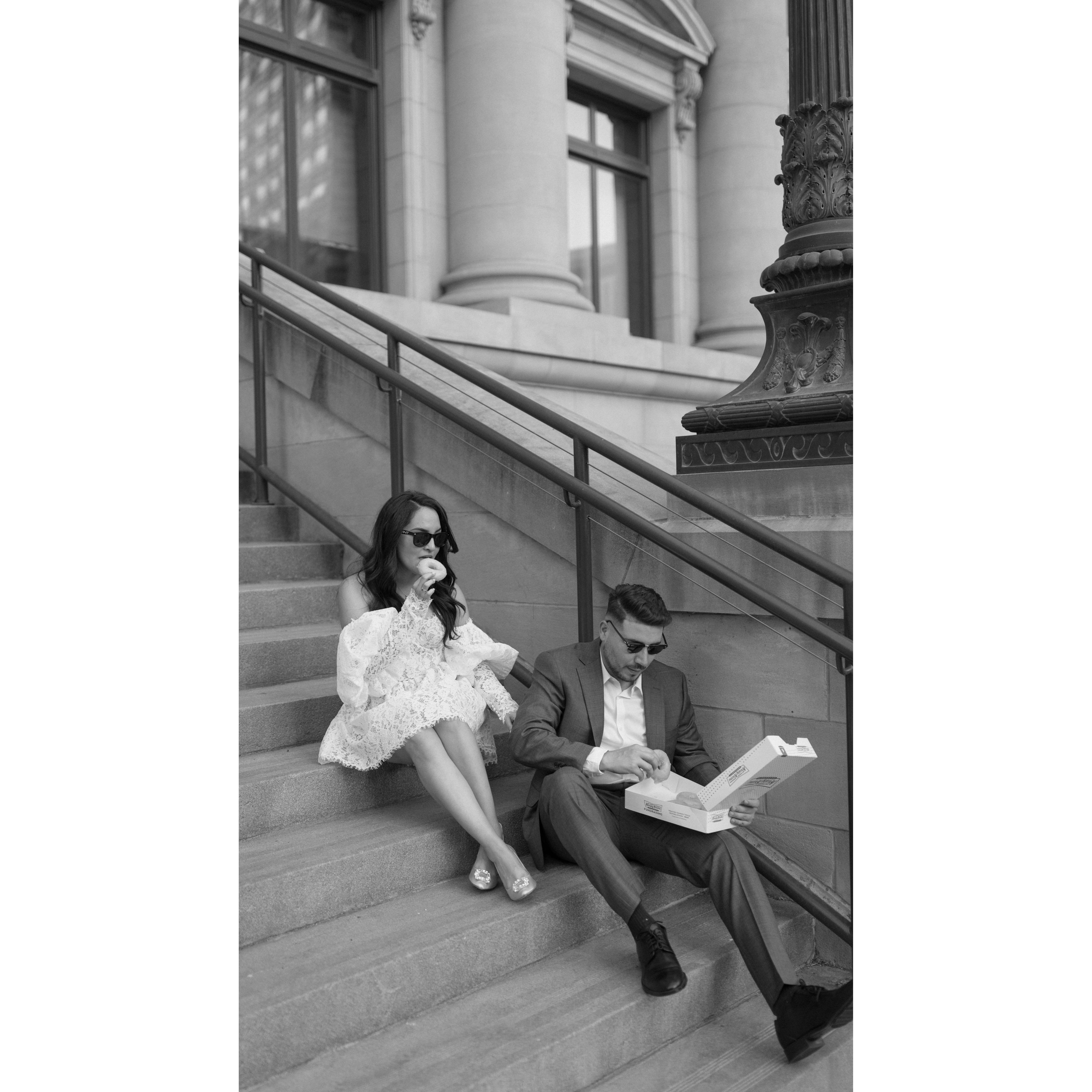 The One With the Engagement Photos.