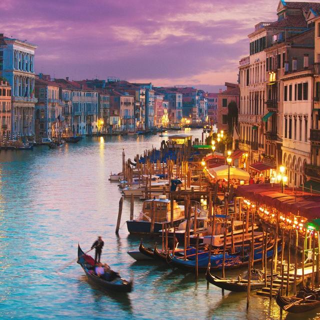 Gondola ride in Venice, Italy