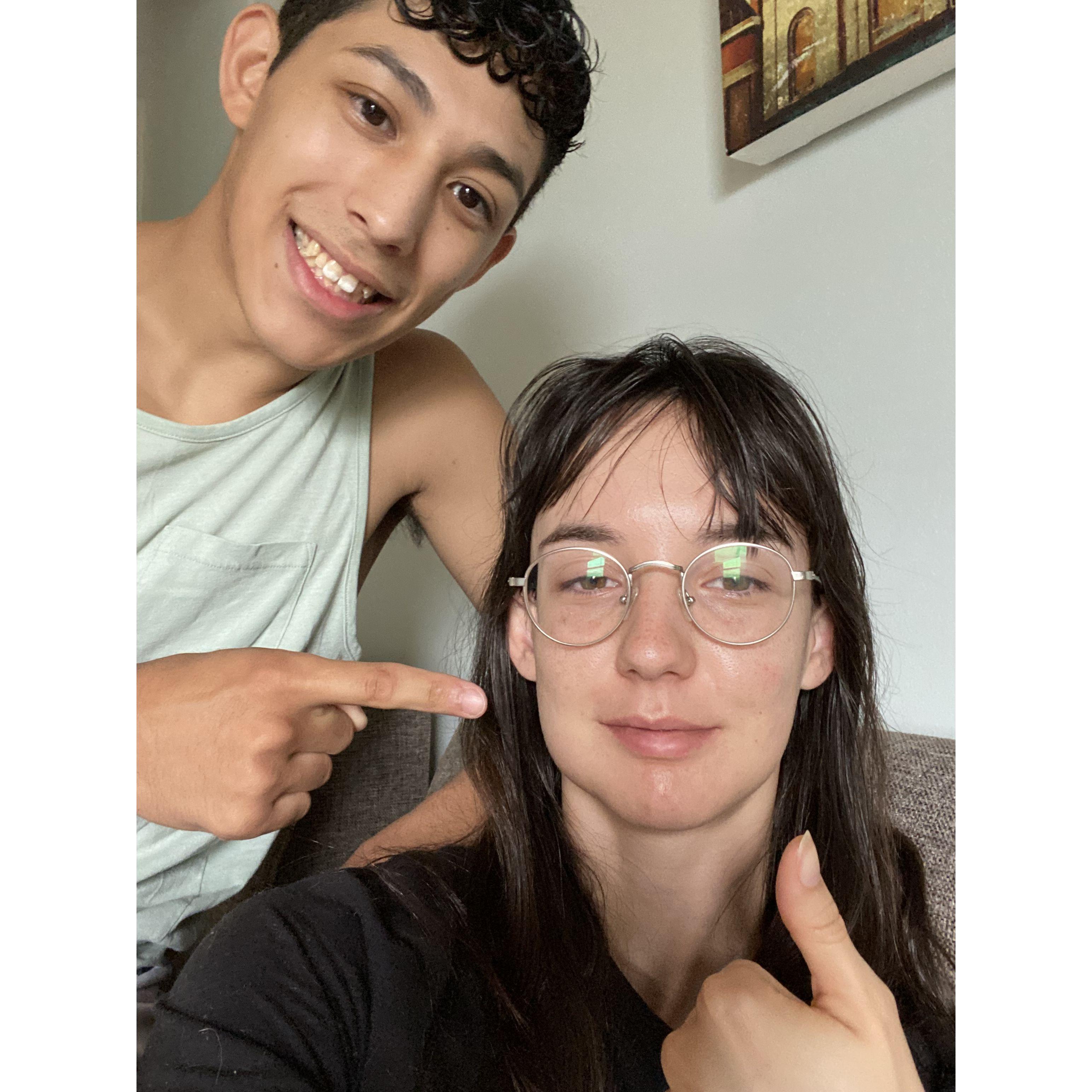 A real example of "in sickness and in health." Caroline had a nightmare experience getting her wisdom teeth out and Ty was there to help her every step of the way.