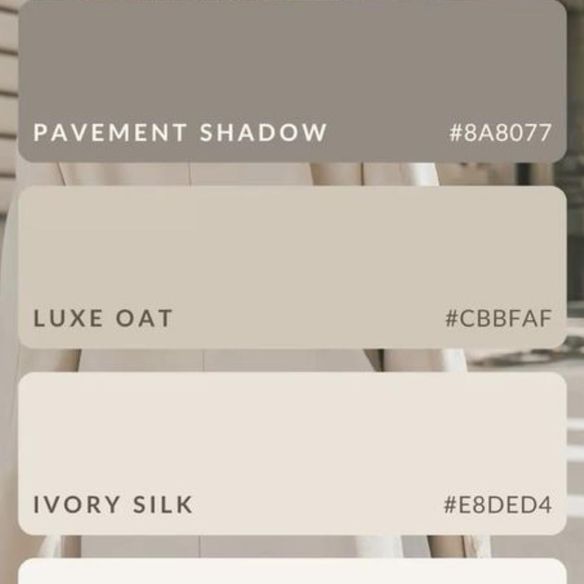 Please wear any color from this color palette!🥂