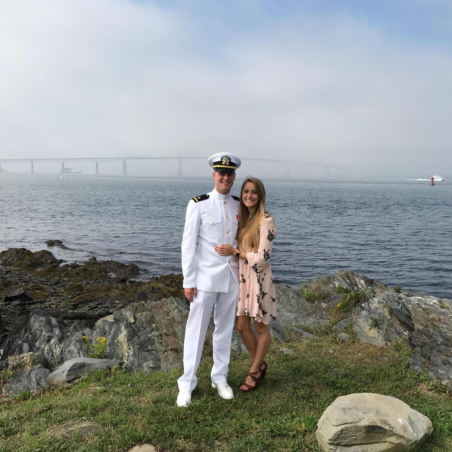 September 14th, 2017- Newport, Rhode Island, Casey's Graduation from Officer Candidate School!