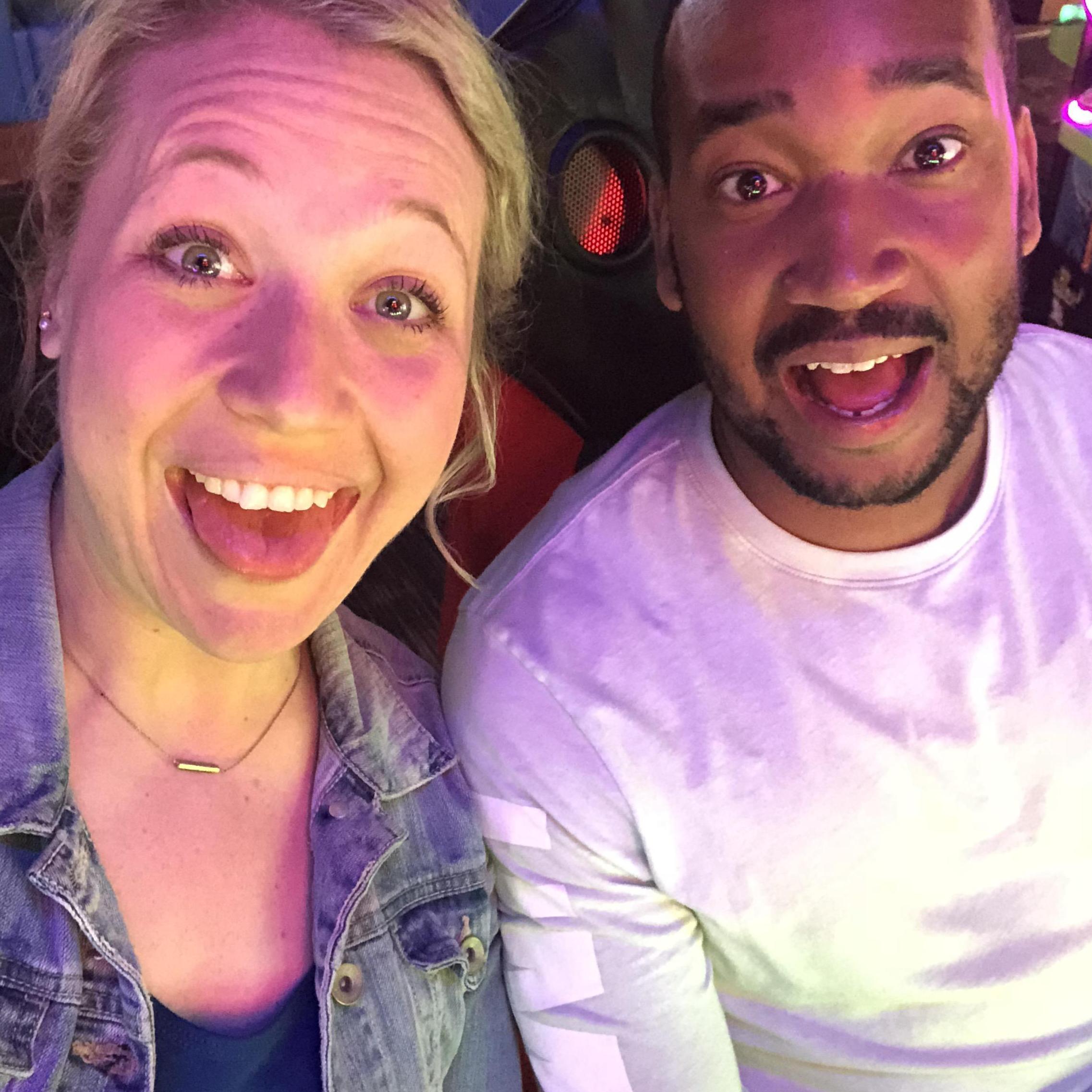 Faking competition at Dave & Buster's in Alexandria, VA.