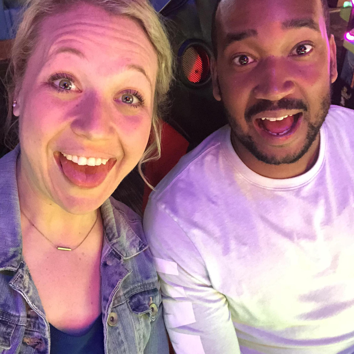 Faking competition at Dave & Buster's in Alexandria, VA.