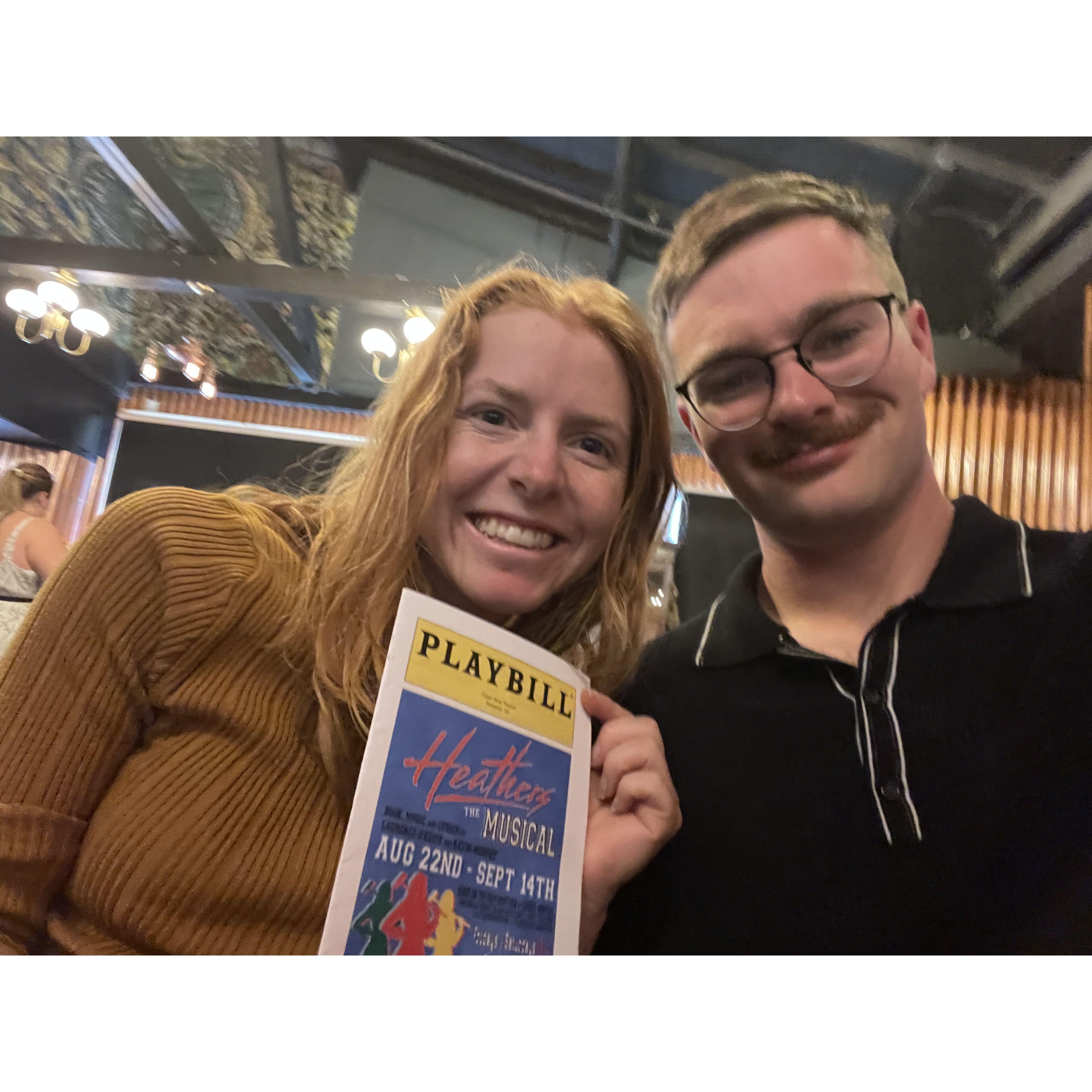 David's first local musical