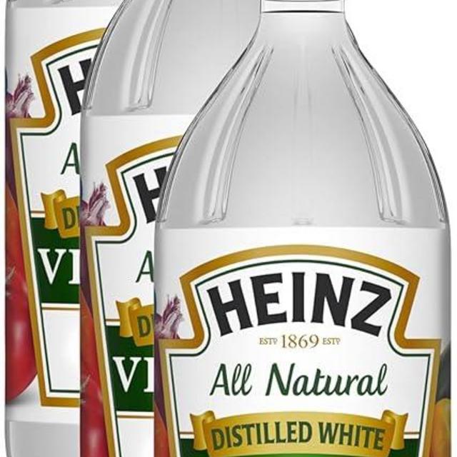 Heinz All Natural Distilled White Vinegar with 5% Acidity (32 fl oz Bottle) (Pack of 3)