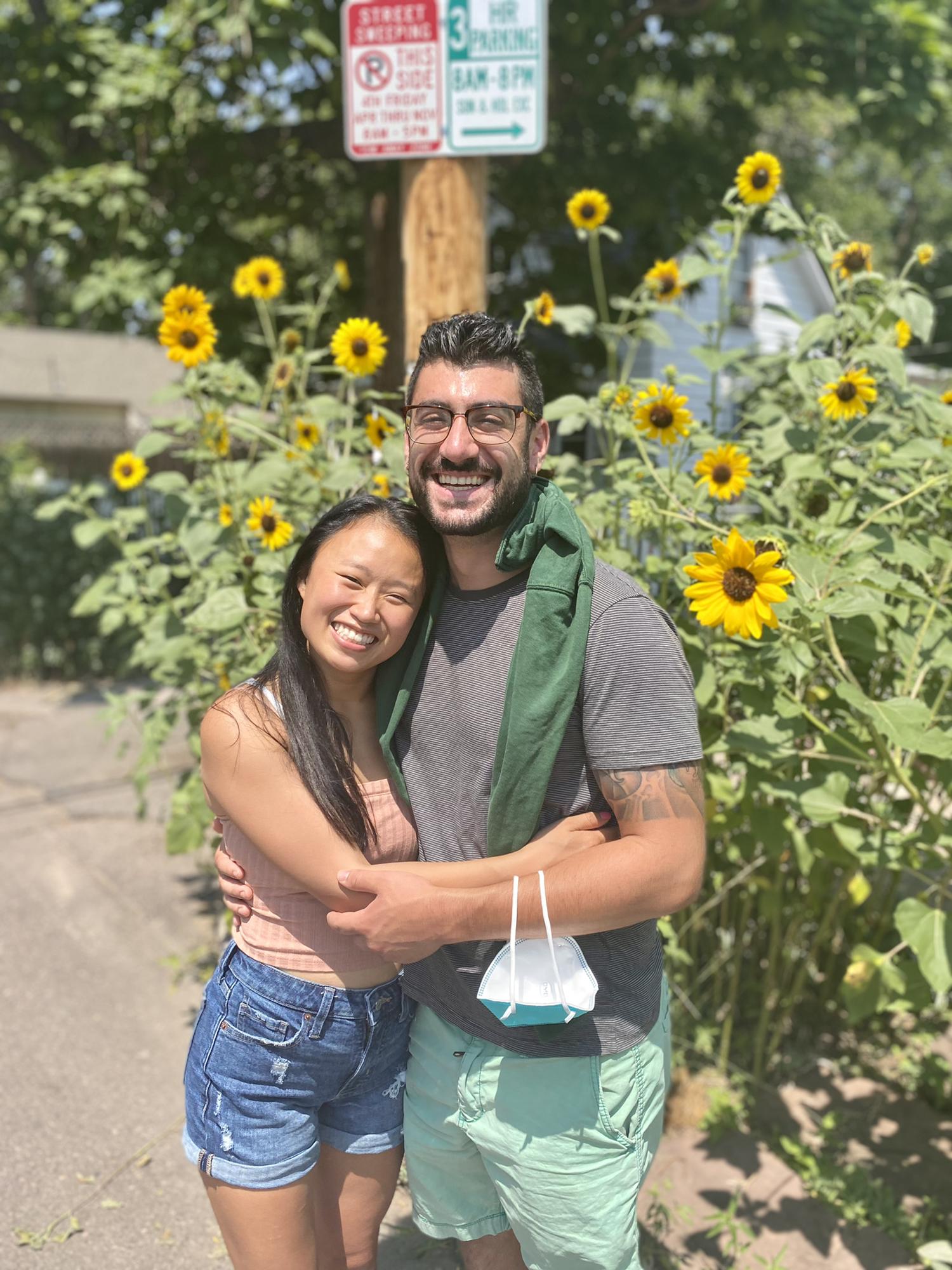 Sunny days in Denver with Maria’s bridesmaid Bella!
