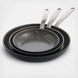 Chatham Stainless Steel 3-Piece Frying Pan Set