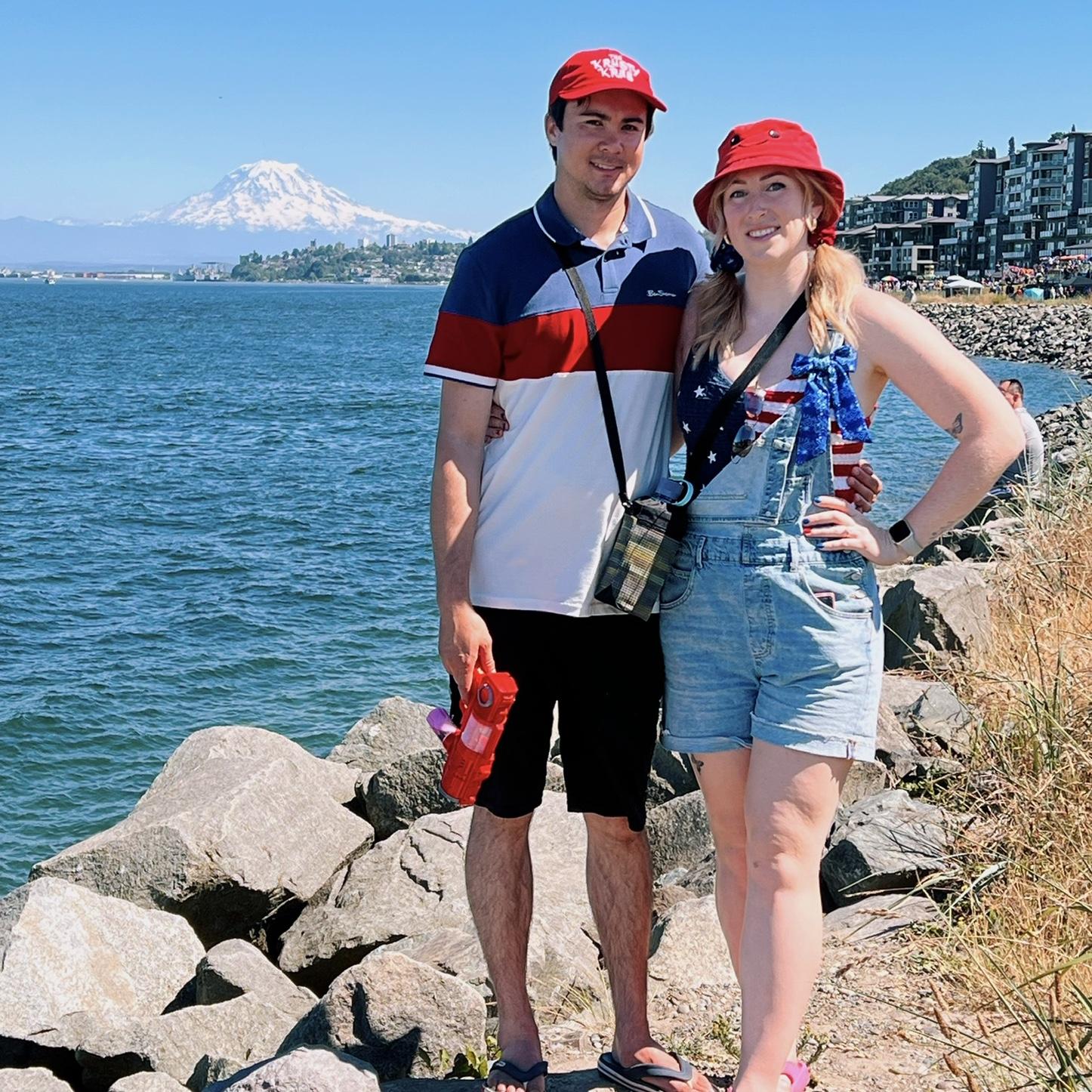 Hosted Calvin's family at our new home in Tacoma for the 4th of July!