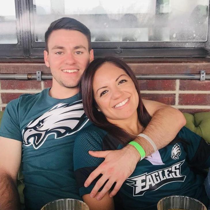 R n' R Scottsdale 2017- Eagles fans, Spencer bought me this shirt to wear that day
