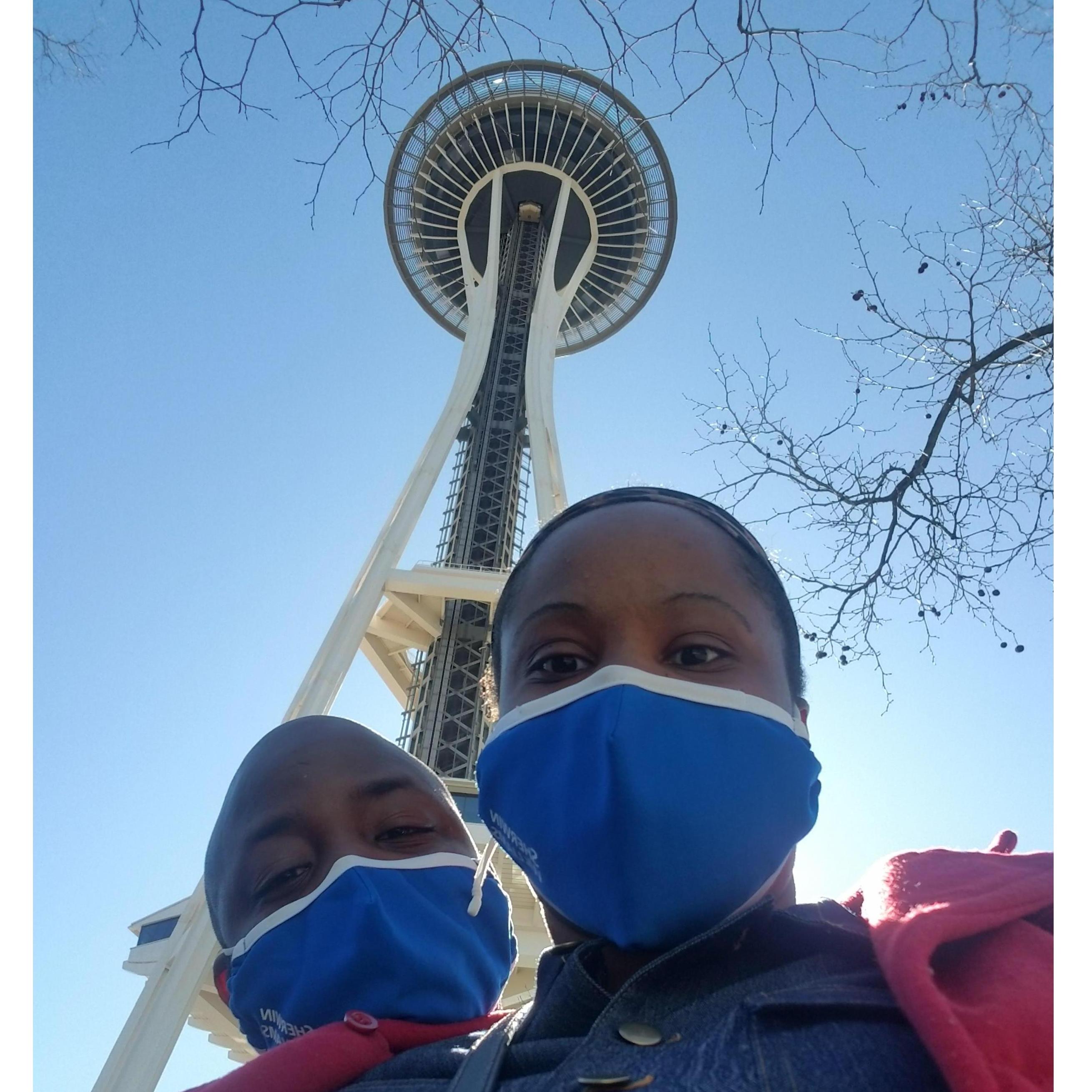 Dee took Keyy to Seattle for Her 1st Time