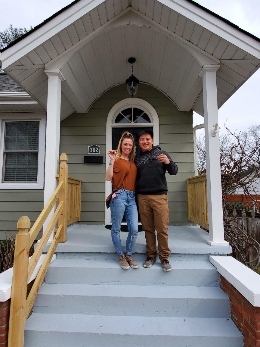 Keys to our first home we purchased together 2020
