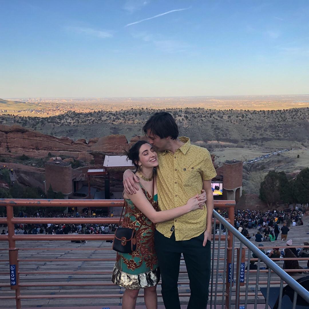 Our favorite concert together - Vulfpeck at Red Rocks