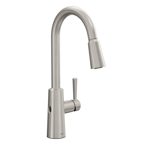 Riley Motion Sense One-Handle Kitchen Faucet | Moen