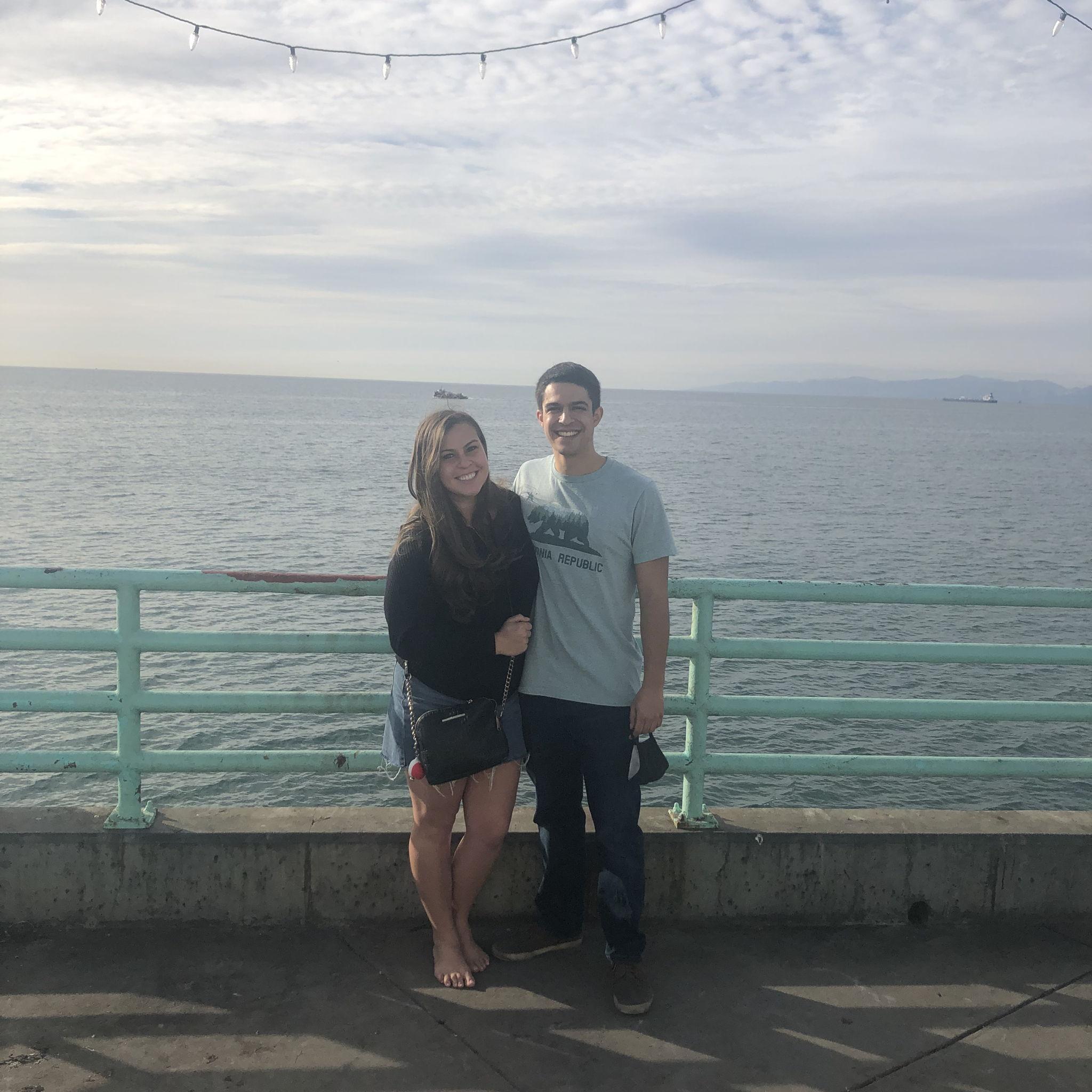 Officially together and officially in love!