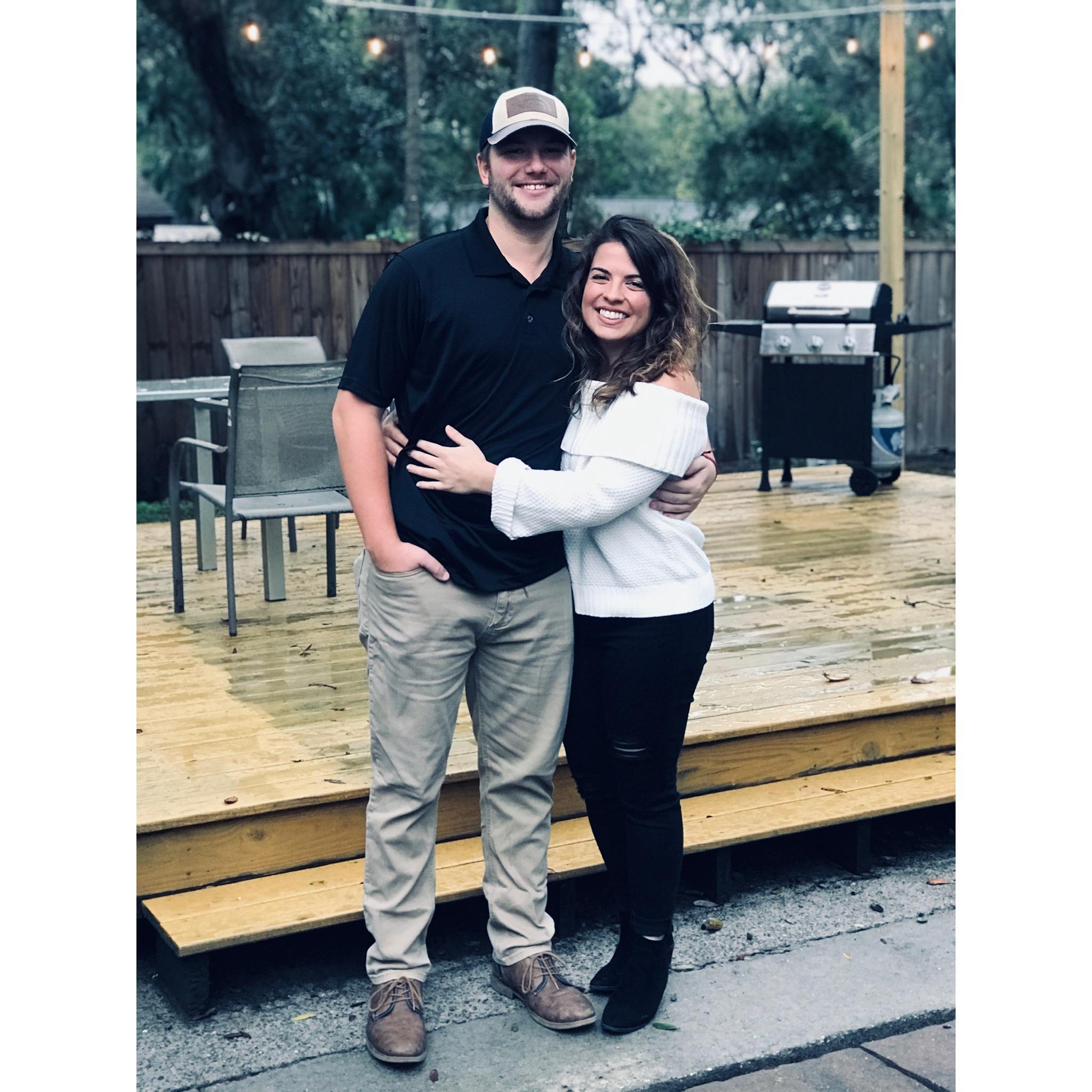 Our first thanksgiving together