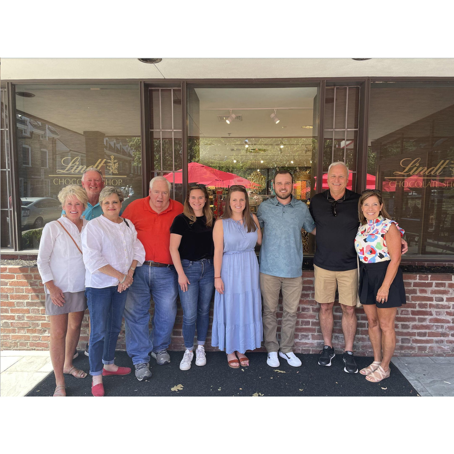 Sarah visiting with family in New Jersey.
