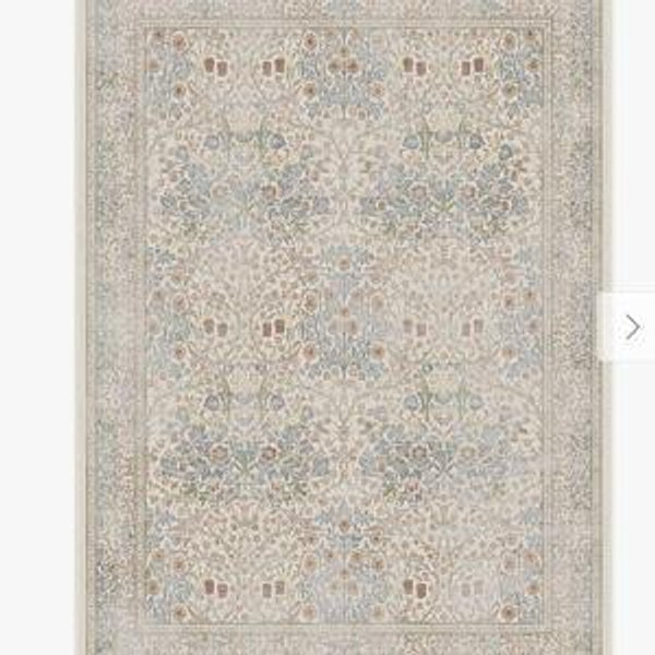 Blackthorn Ivory Flatwoven Rug 5x7