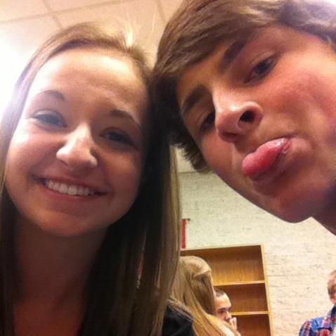 Hard at work in social studies class