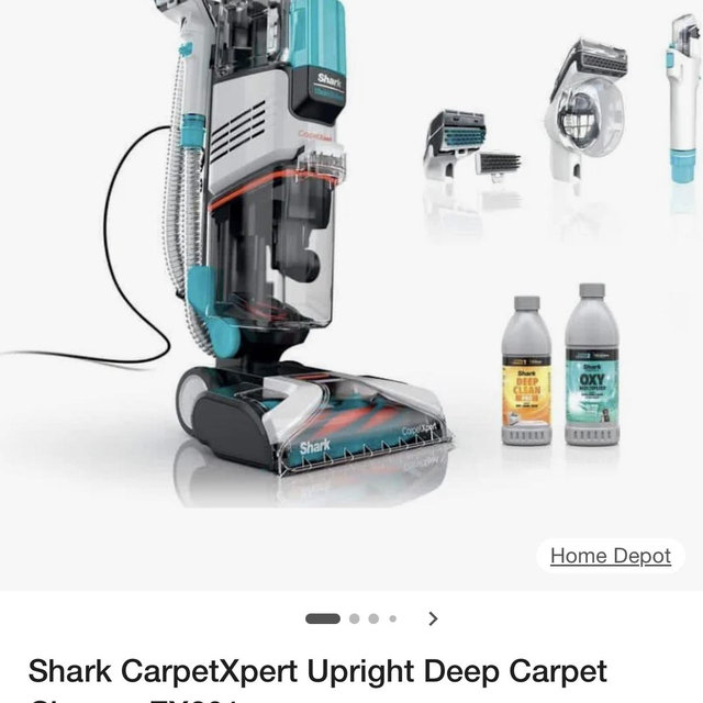 Shark carpwt cleaner