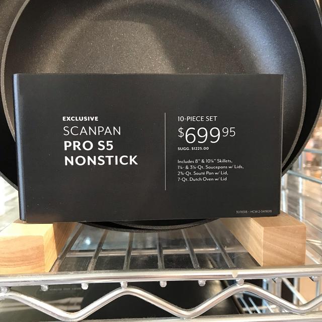 Scanpan Pro S5 10-Piece Cookware Set (Sur la Table)