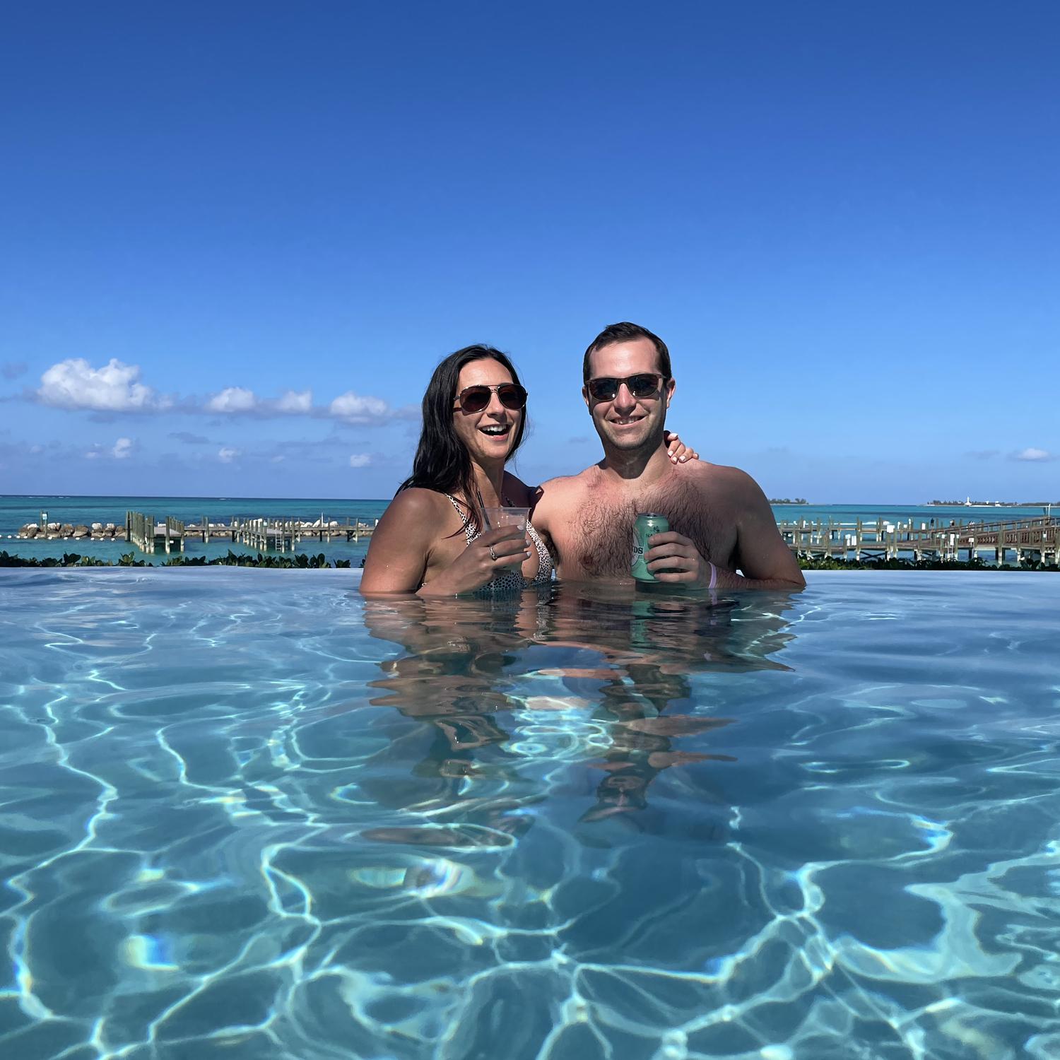 First trip together, Baha Mar Bahamas