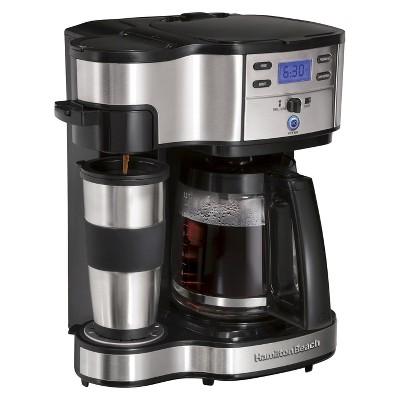 Hamilton Beach Black 2-Way Brewer Coffee Maker- 49980Z