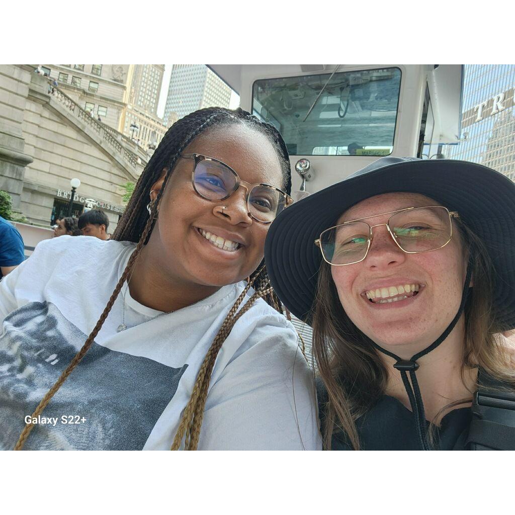 Our first trip to Chicago together!
