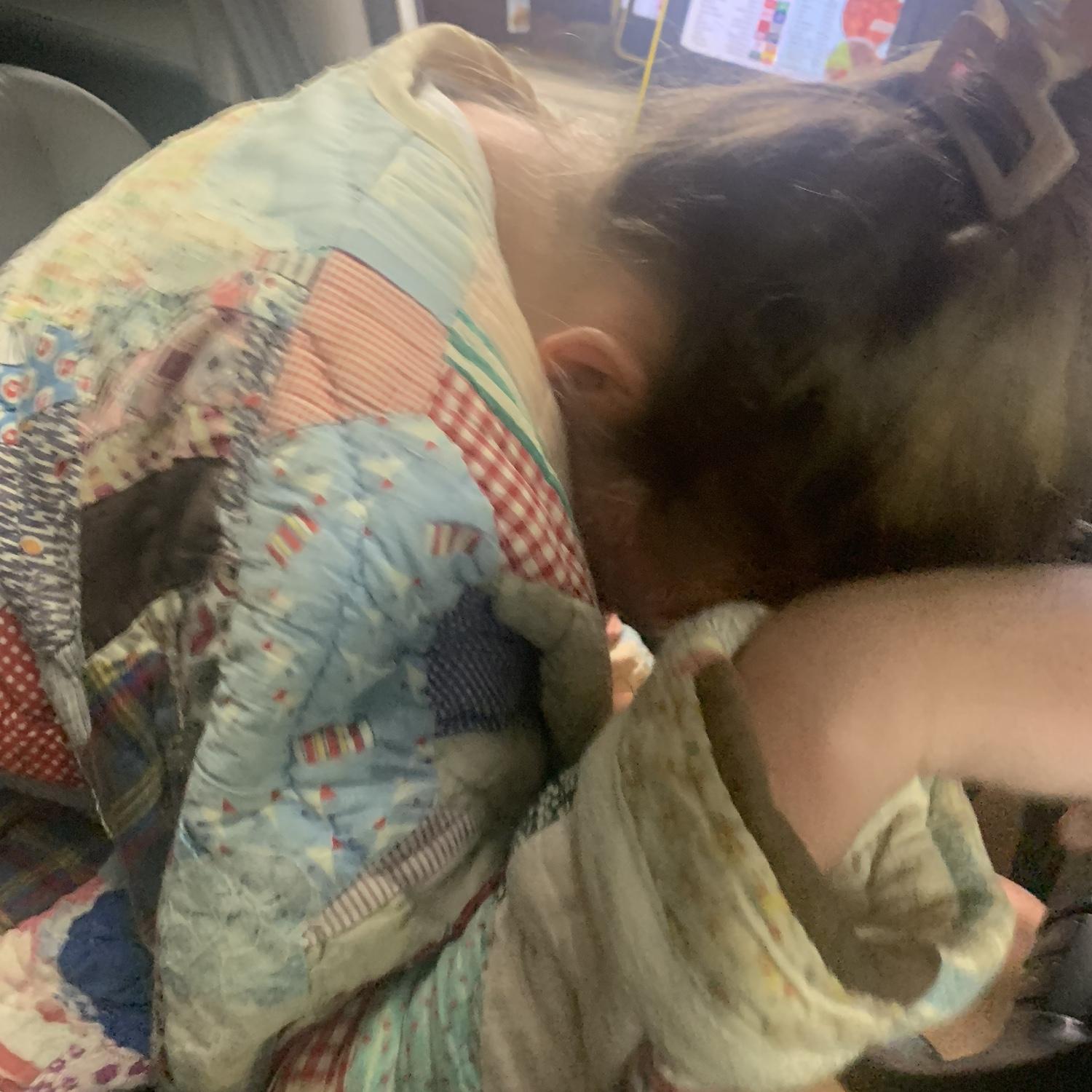 Chloe freaking out in the Sonic parking lot after confessing to Becca she had a crush on Ryan, only to find out Ryan was interested in her as well.